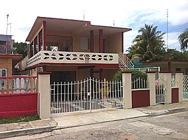 La casa de Martha vista desde el exterior