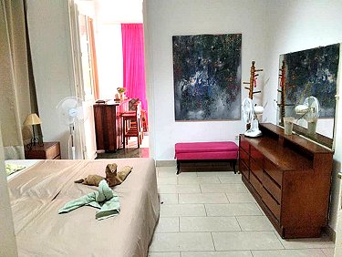 Detalle de la habitacion dormitorio