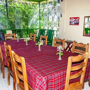 Mesa en terraza