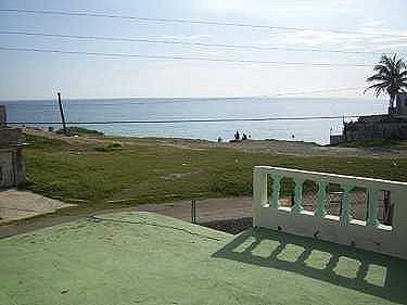 Salida trasera de la casa