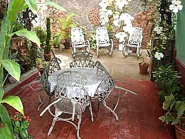Patio de la casa