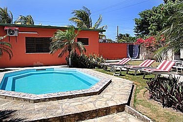 Piscina Casa Carlos Guanabo