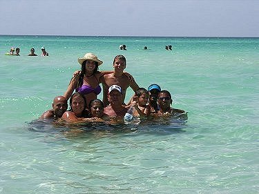 Playa de Guanabo de aguas cristalinas
