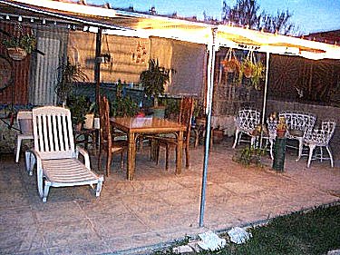 Terraza de la casa