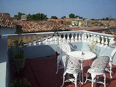 La terraza con buenas vistas