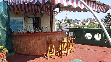 Terraza con bar 