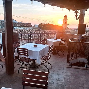 Terraza del Bar Restaurante el Rintintin