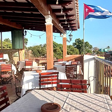 Terraza del Bar Restaurante el Rintintin