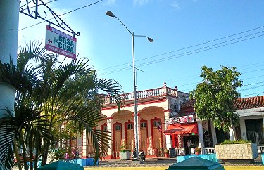 Vista desde el portal dela Casa Cusa