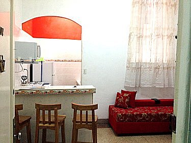 Zona cocina (con microondas)