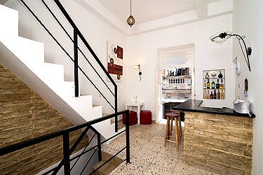 Entrada al hostal