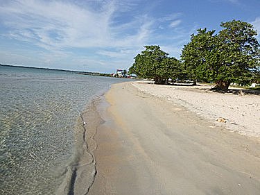 La Playa muy cerca de la casa Dussac 