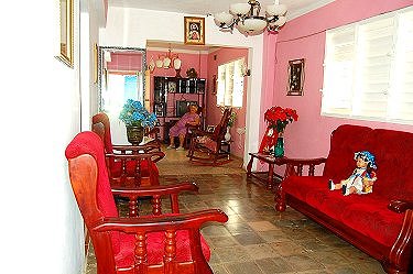Sala de estar para los huespedes