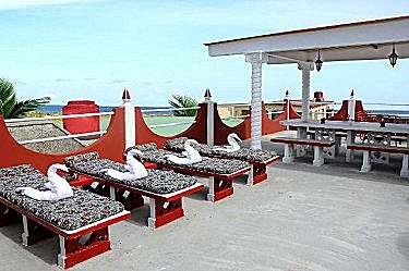Terraza con vistas al mar