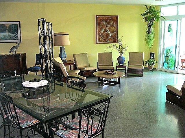 Sala - comedor - A la derecha la terraza
