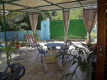 Terraza de la casa